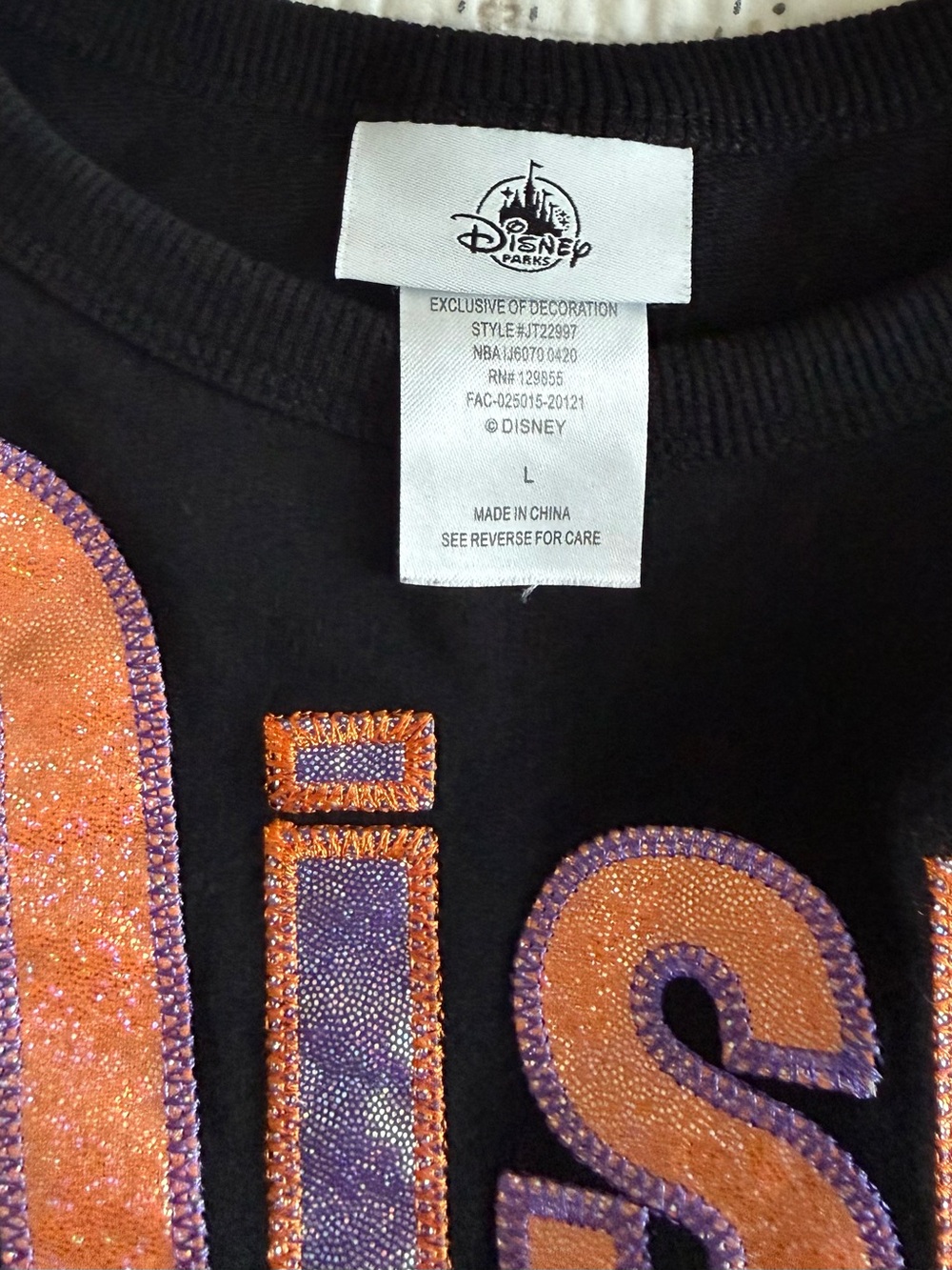 Disney Pullover Top for Women - 2020 Halloween - Walt Disney World - Picture 6 of 7